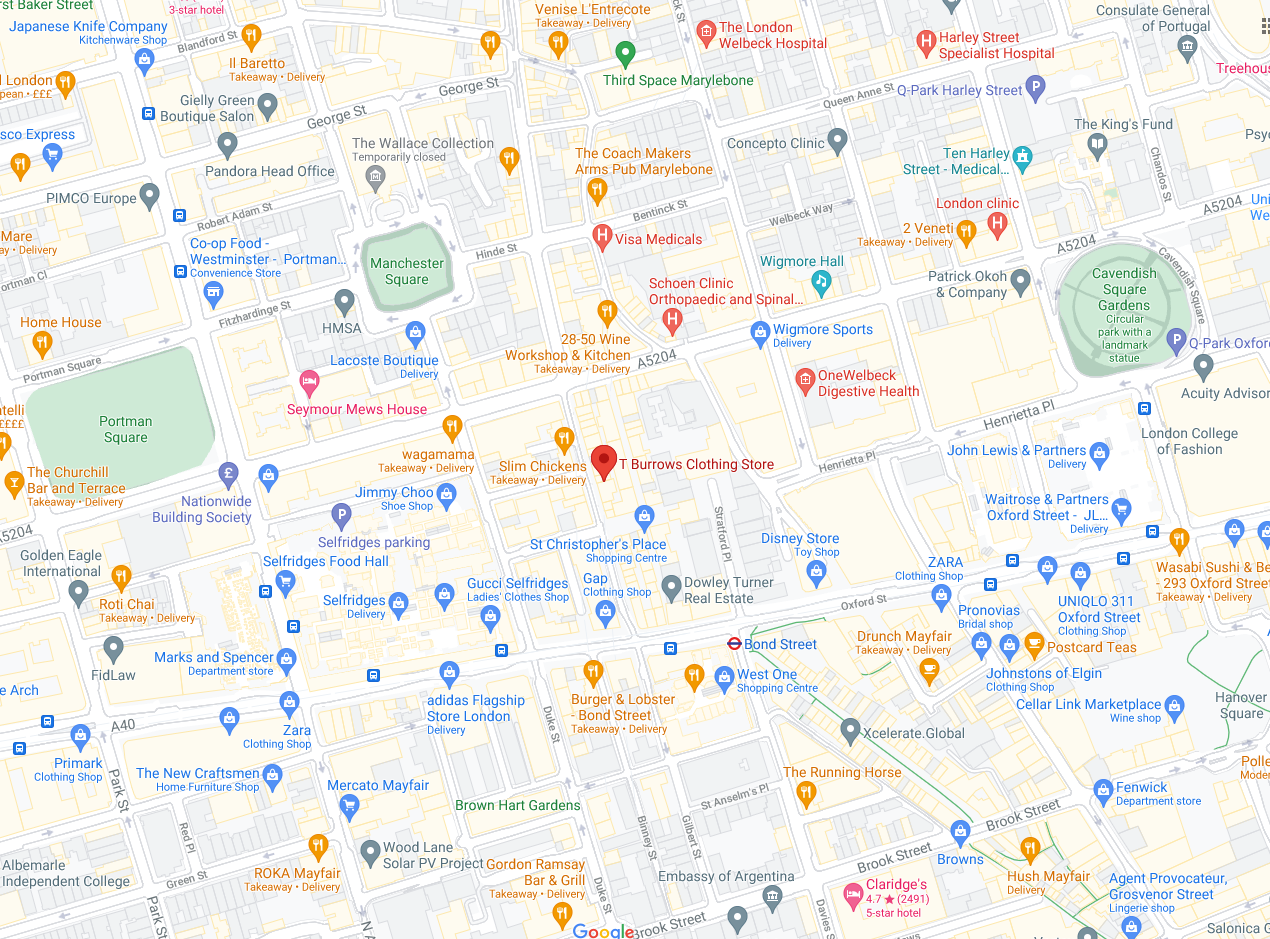 Crome London Map